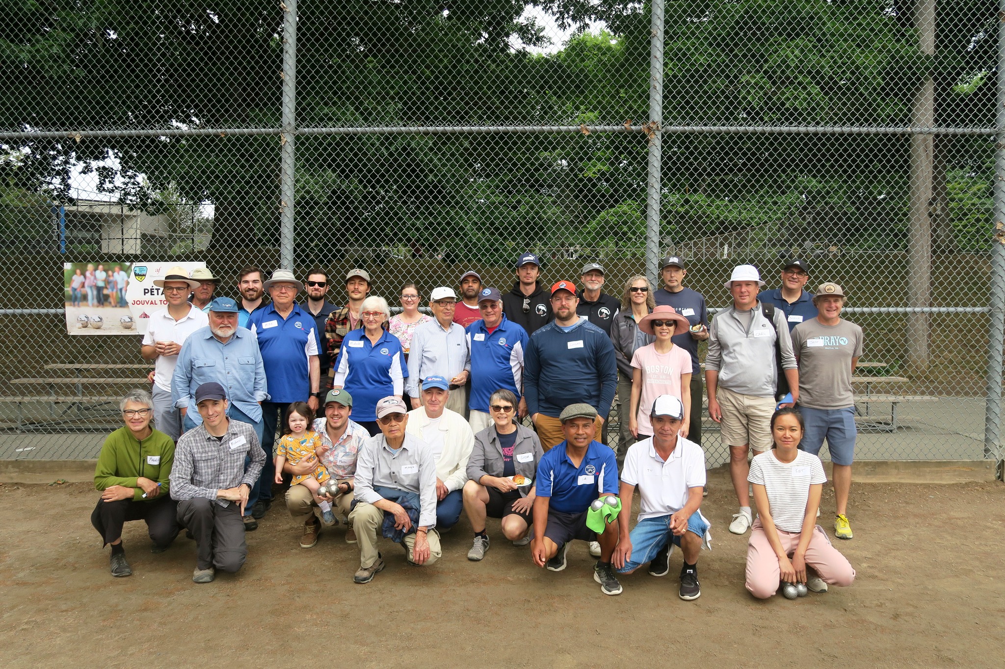 Group photo of the 2023 Jouval tournament participants